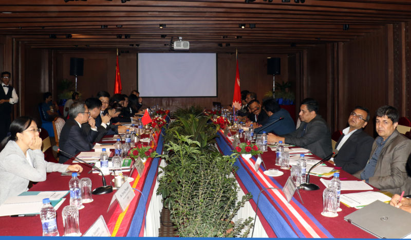 nepal n china urja meeting